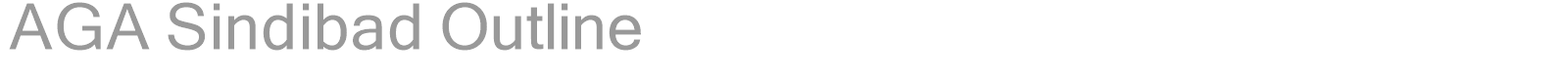 AGA Sindibad Outline font preview